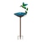 Garden Birdbath Sturdy Iron Standing Outdoor Vintage Bird Bath Bowl For Patio Yard 10