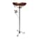 Garden Birdbath Sturdy Iron Standing Outdoor Vintage Bird Bath Bowl For Patio Yard 16