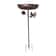 Garden Birdbath Sturdy Iron Standing Outdoor Vintage Bird Bath Bowl For Patio Yard 17