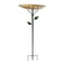 Garden Birdbath Sturdy Iron Standing Outdoor Vintage Bird Bath Bowl For Patio Yard 22