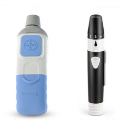 bayer contour plus blood collection pen with multi speed adjustment