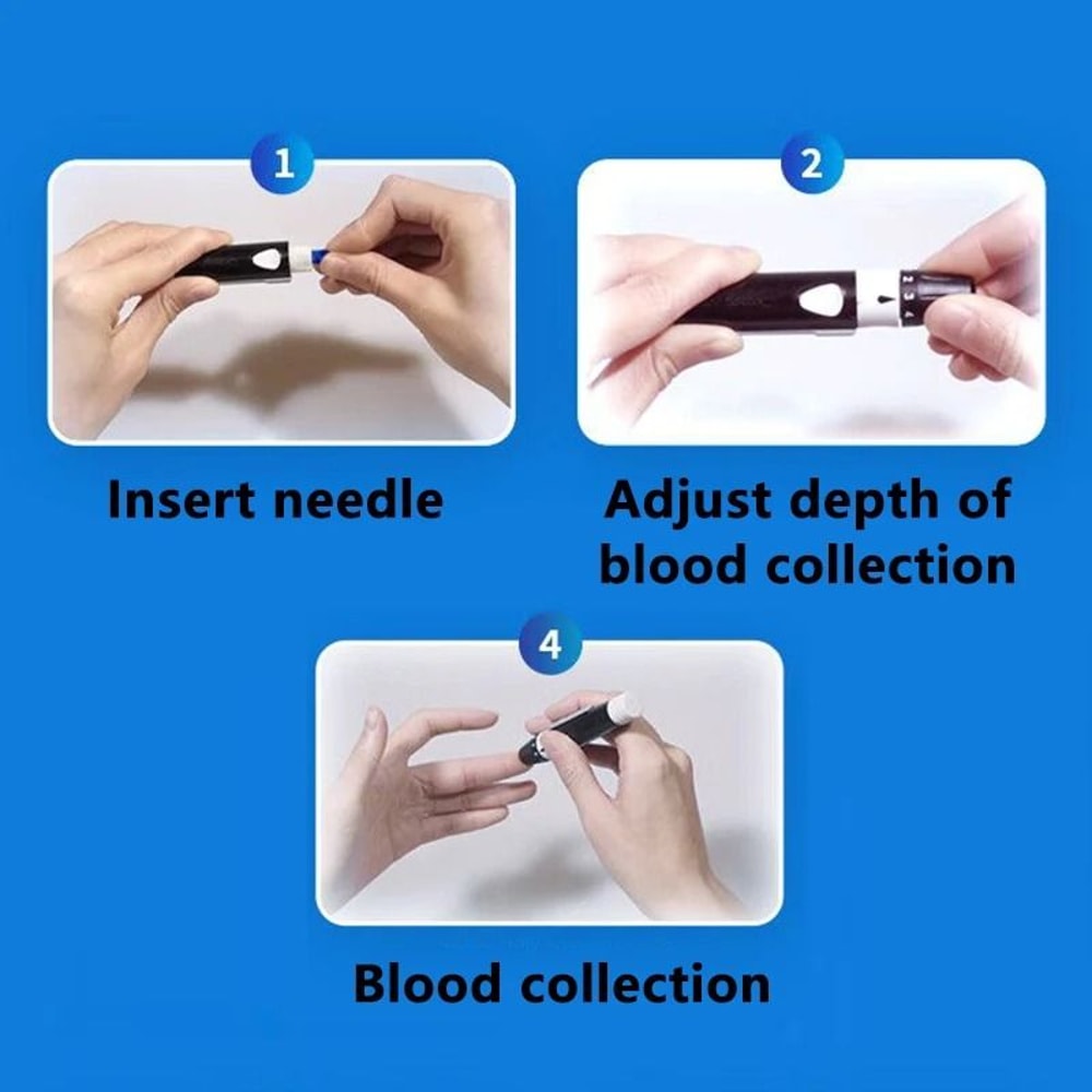 Bayer Contour Plus Blood Collection Pen With Multi Speed Adjustment 4
