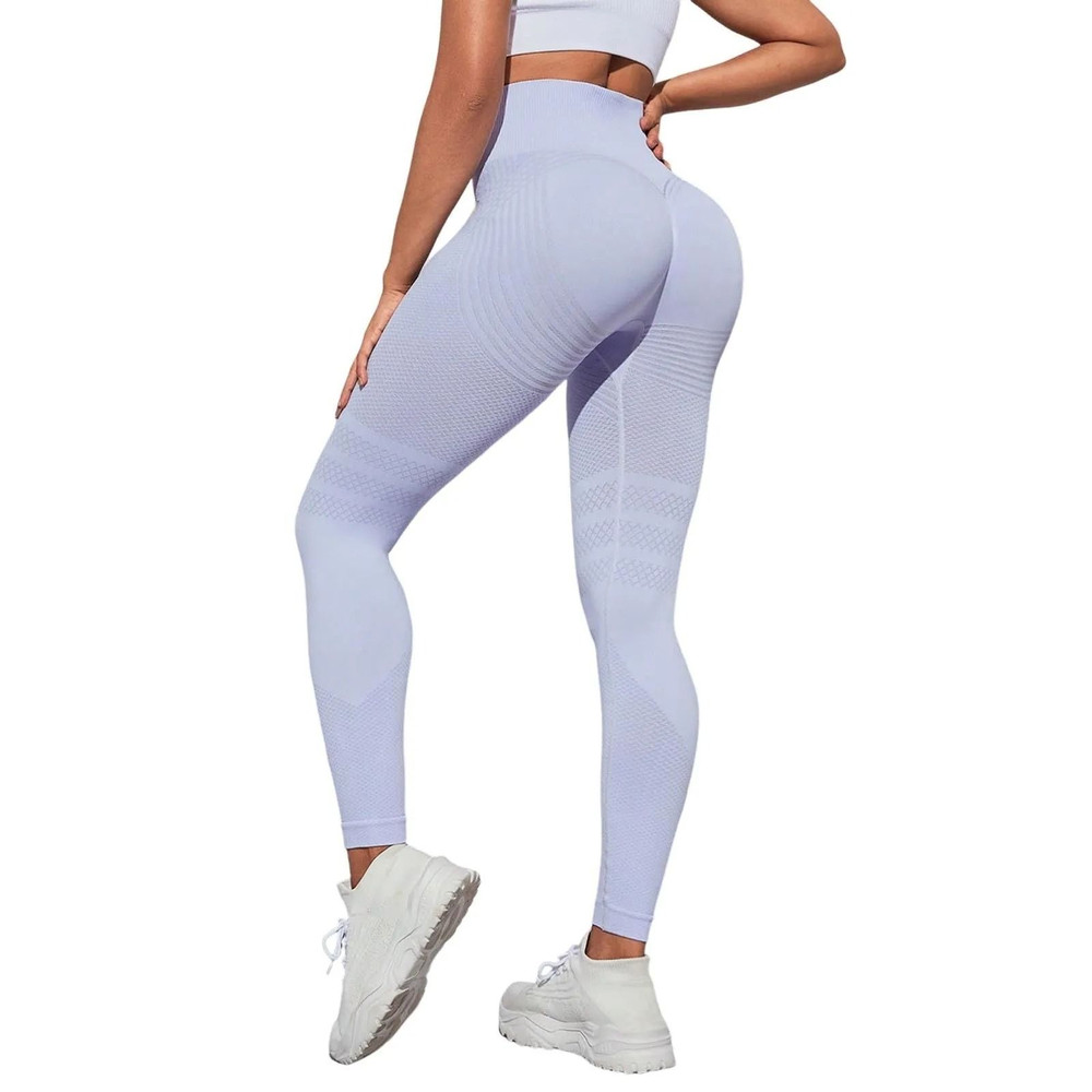 High Waist Compression Slimming Leggings For Women Seamless Push Up Yoga And Fitness Pants 11
