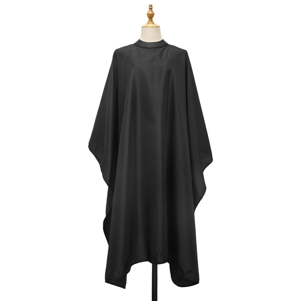 Professional Barber Salon Apron With Silicone Collar Waterproof Hairdressing Cape 6