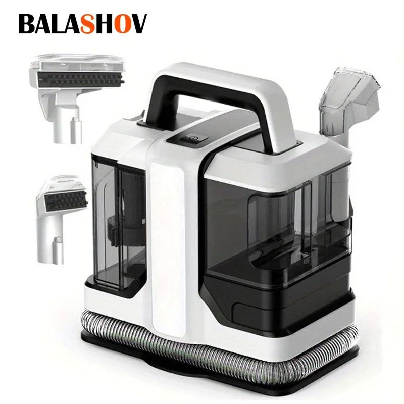 Powerful Handheld Carpet Cleaner Corded Spot Cleaning Machine For Sofa And Car 0
