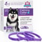 Pet Flea And Tick Collar Adjustable For Cats And Dogs With Calming Relief 3 Pack 0