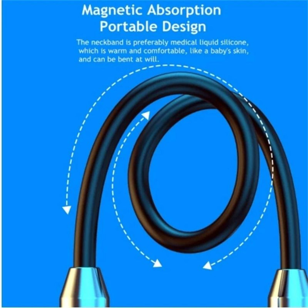 Wireless Bluetooth Neckband Earphones With Mic In Ear Sport Headset 3