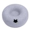 Felt Donut Cat Tunnel Bed With Breather Hole And Interactive Play Hideout 8