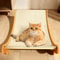 Wooden Cat Scratching Bed Kit With Detachable Scratch Board Multifunction Toy 0