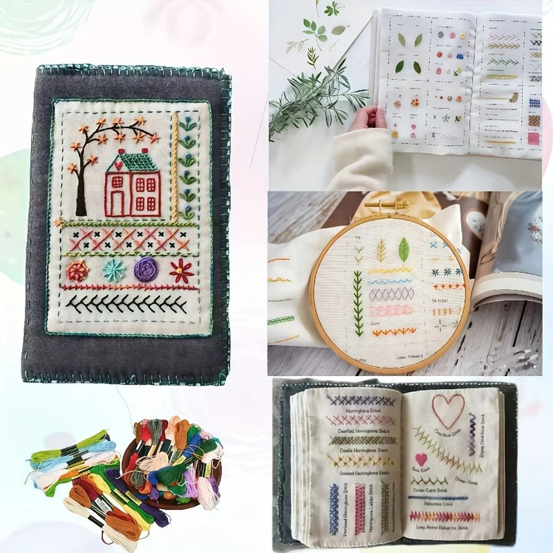 Embroidery Stitch Book DIY Sewing Stitch Guide For Beginners And Enthusiasts 2