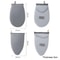 Washable Mini Heat Resistant Iron Pad Cover With Anti Scald Gloves Set 5
