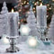 Christmas LED Candle Light Decorative Night Light Swirling Glitter Fantasy 0