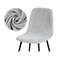 Velvet Short Back Chair Cover Stretch Slipcovers Set 16