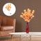 Red Maple Leaf Branch LED Lights Battery Powered Table Decor 2
