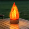 Simulation Flame Lamp Rechargeable False Fire Night Light 0