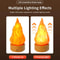Simulation Flame Lamp Rechargeable False Fire Night Light 5