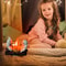 Ghost Campfire Flickering 3D LED Simulation Bonfire Night Light 3