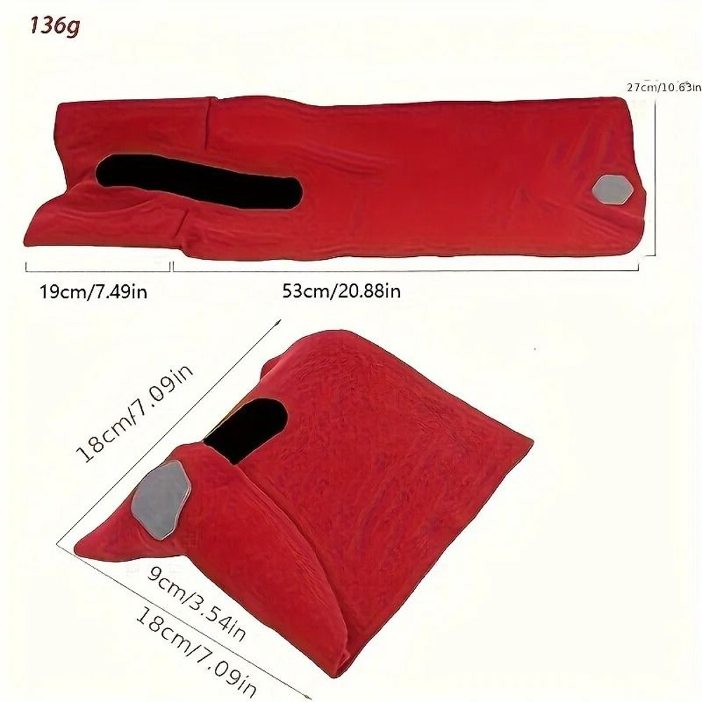 Soft Neck Support Travel Pillow For Airplane Car And Office Naps 3