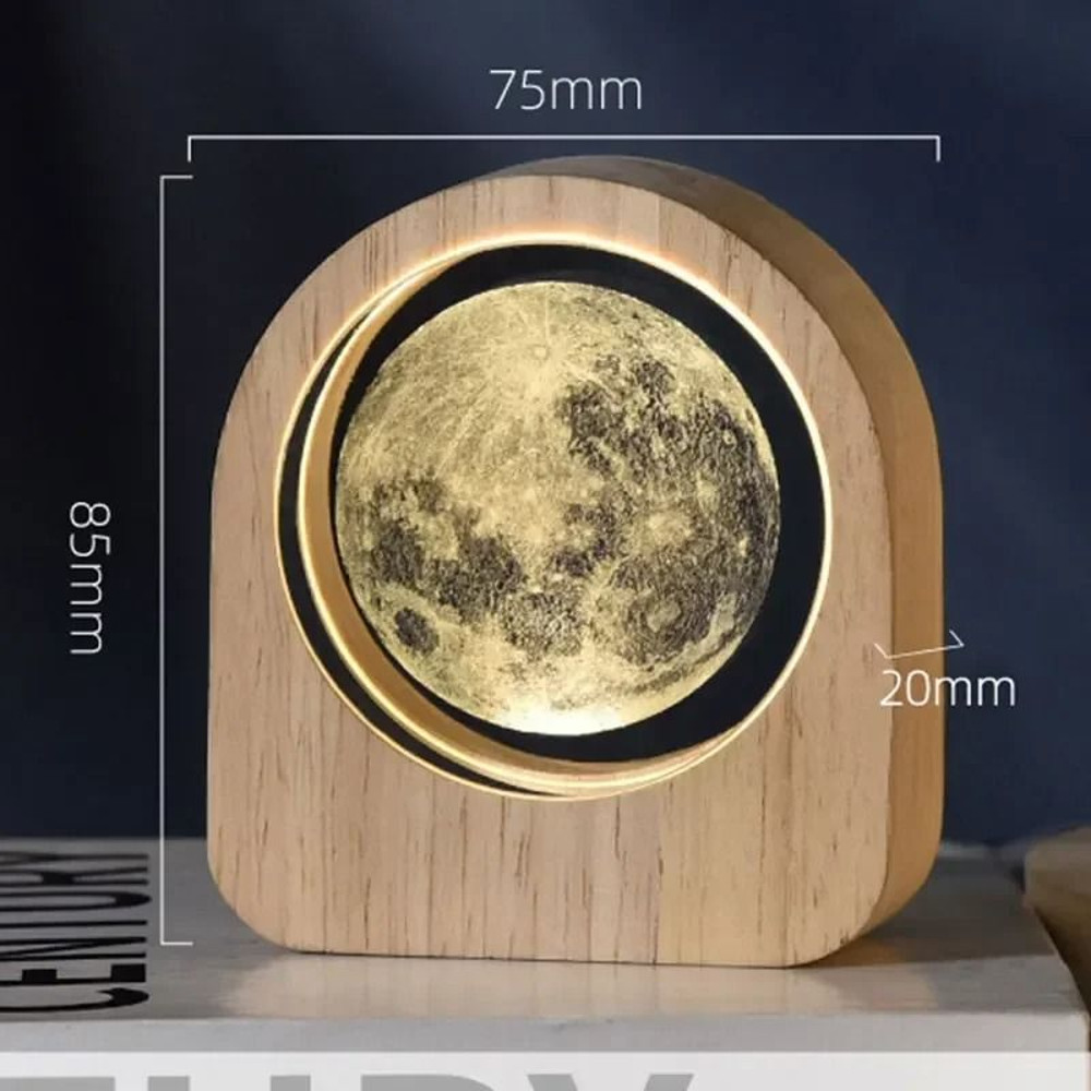 3D Crystal Glass Solar System Laser Engraved Astronomy Decoration Gift 3