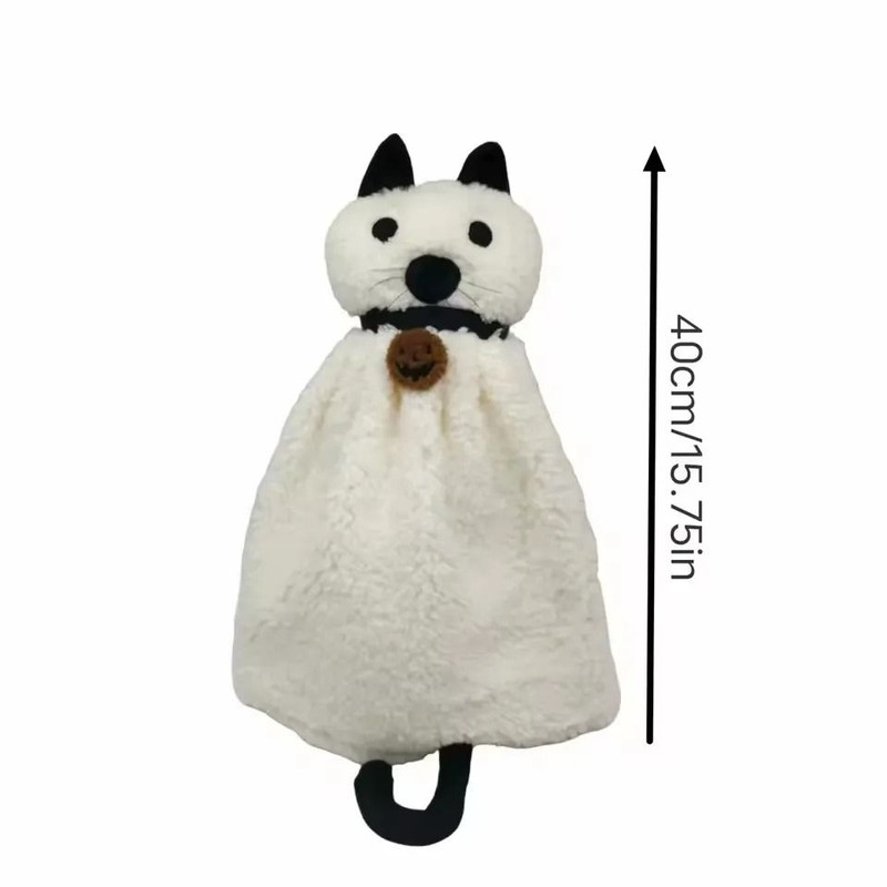 Gus The Ghost With Pumpkin Plush Toy Soft Stuffed Animal For Kids And Holiday Home Decor 5