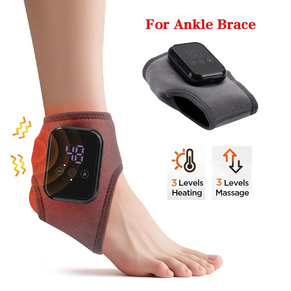 Electric Heating Wrist And Ankle Brace With Vibration Massage And Hot Compress 8