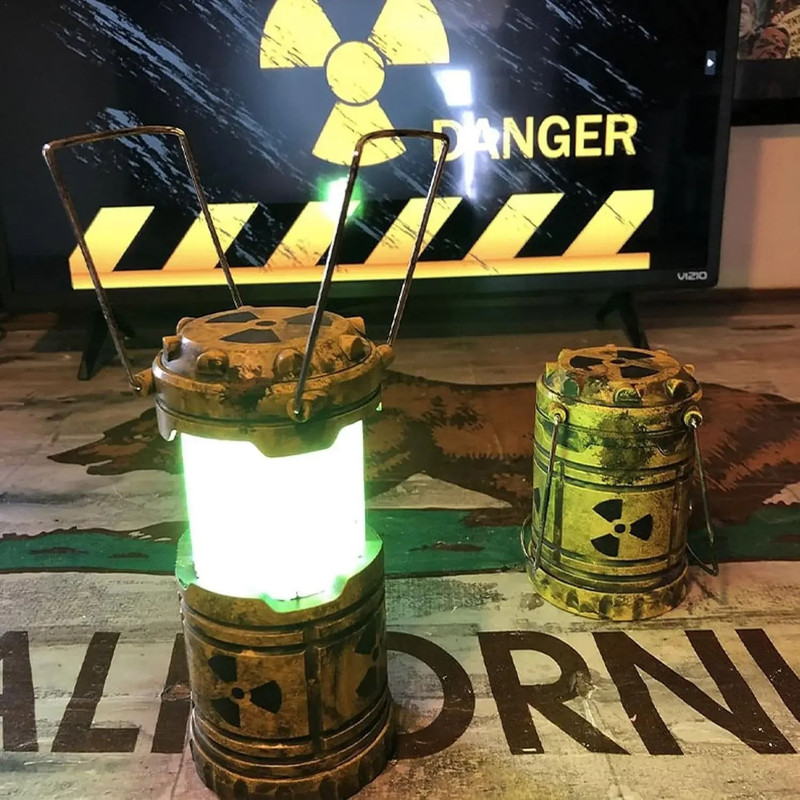 Simulation Nuclear Reactor Lantern Handheld Camping And Halloween Night Light 1