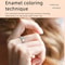 R18 Womens Stainless Steel Smart Ring With Color Enamel Design And Fitness Tracking 2