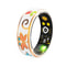 R18 Womens Stainless Steel Smart Ring With Color Enamel Design And Fitness Tracking 6