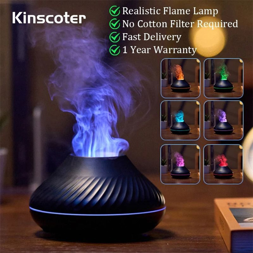 Kinscoter Volcanic Aroma Diffuser USB Lamp 130ml 2