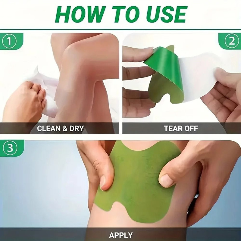 Heat Therapy Patches For Neck Shoulder And Knee Pain Relief 5