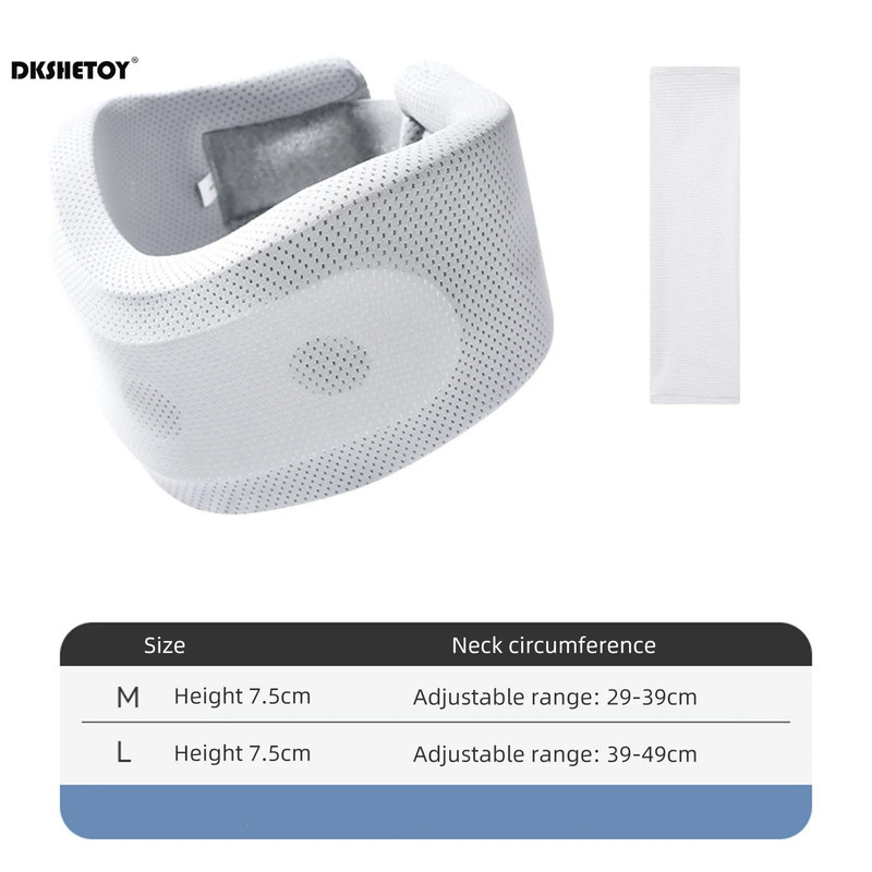 Soft Foam Neck Brace Support Adjustable Brace With Replacement Cover 3