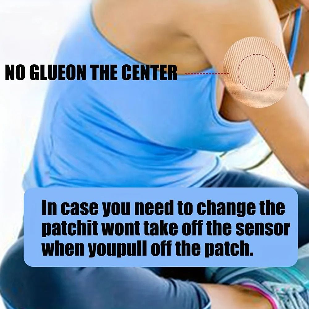 Freestyle Libre Sensor Covers Waterproof Patch Pack Hypoallergenic Latex Free 3