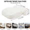 Memory Foam Bath Pillow With Non Slip Suction Cups For Neck Head And Back Support 4