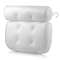 Memory Foam Bath Pillow With Non Slip Suction Cups For Neck Head And Back Support 8