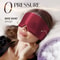 Silk Sleep Mask With Adjustable Fit 100 Percent Mulberry Silk Eye Cover For Wrinkle Prevention And 3