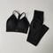 Seamless Hip Lifting Fitness Set Yoga Set Women Sports Bra Leggings 2