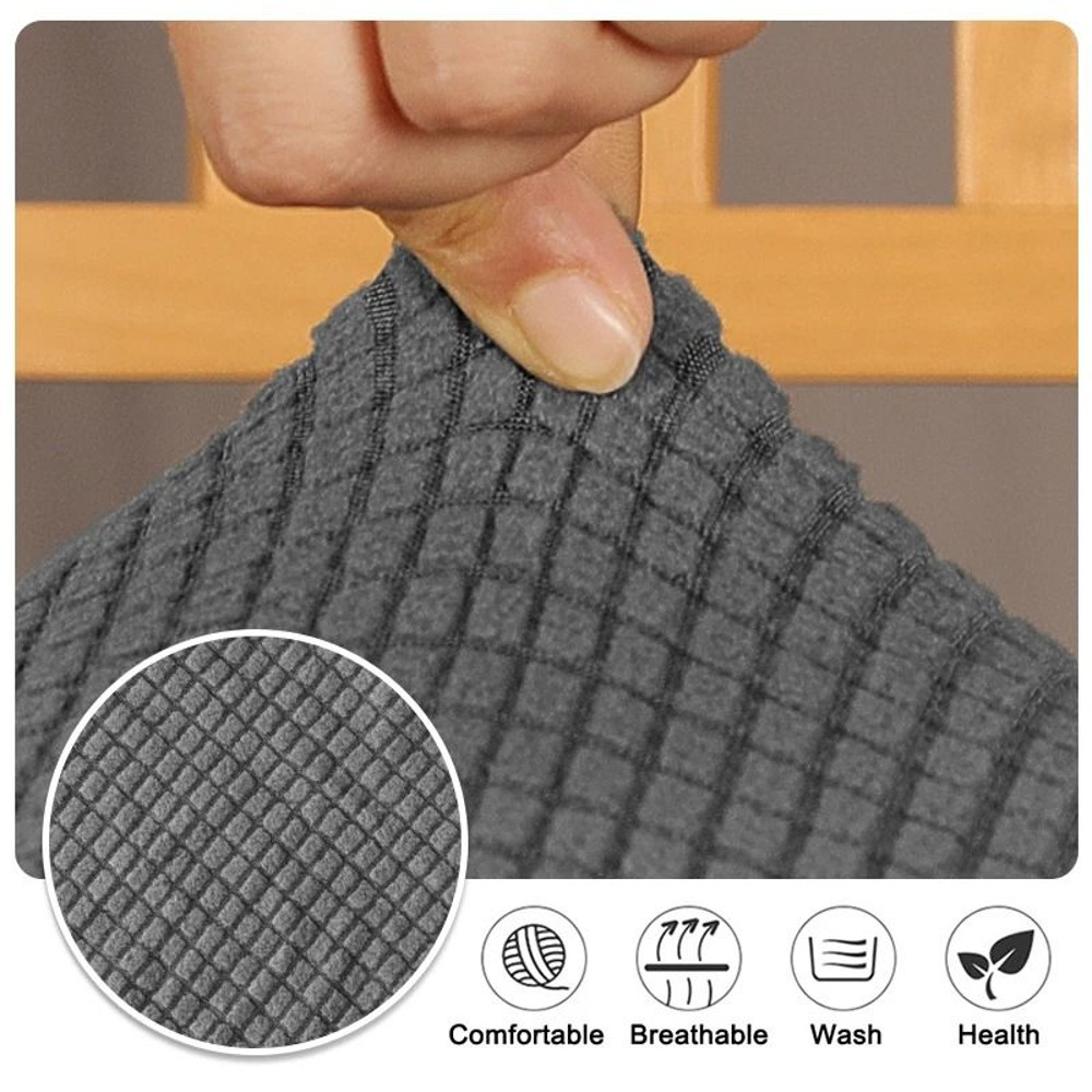 Stretch Recliner Sofa Cover One Seater Armchair Slipcover With Elastic Jacquard Fabric 2