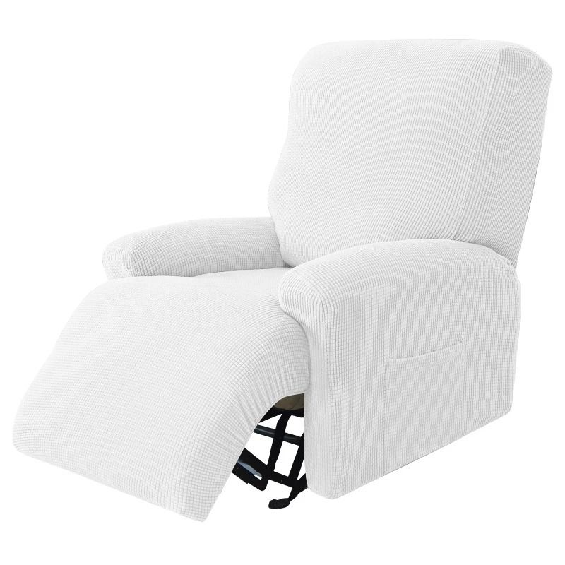 Stretch Recliner Sofa Cover One Seater Armchair Slipcover With Elastic Jacquard Fabric 16