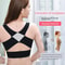 Womens Push Up Bra Posture Corrector Bralette With Front Closure And Cross Back Support 4