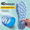 4D Cloud Technology Sports Insoles Soft Breathable Shock Absorption Cushion 13