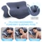 Memory Foam Cervical Neck Support Pillow Contour Orthopedic Neck Pain Relief 3