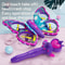 V40 Glitter Butterfly Mini RC Drone With 24GHz Gravity Control LED Lights Toy 3