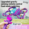 V40 Glitter Butterfly Mini RC Drone With 24GHz Gravity Control LED Lights Toy 4