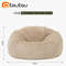OTAUTAU Flannel Velvet Bean Bag Chair Cover NoFiller Floor Pouf Ottoman Chair Sac 5