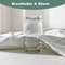 Bamboo Cooling Mattress Protector Fitted Sheet With 3D Air Fabric 4