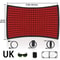 Red Light Therapy Heating Pad For Waist Back Shoulder Pain Relief 12
