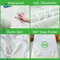 Waterproof Bamboo Mattress Cover Cooling Fitted Sheet Deep Pocket 1
