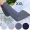 Ice Silk UV Protection Arm Sleeves For Men Loose Sunscreen Gloves 0