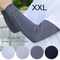 Ice Silk UV Protection Arm Sleeves For Men Loose Sunscreen Gloves 0