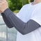 Ice Silk UV Protection Arm Sleeves For Men Loose Sunscreen Gloves 5